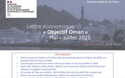 Lette économique « Objectif Oman » Mai-Juillet 2025